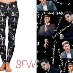 Michael Buble Leggings OS 2-12